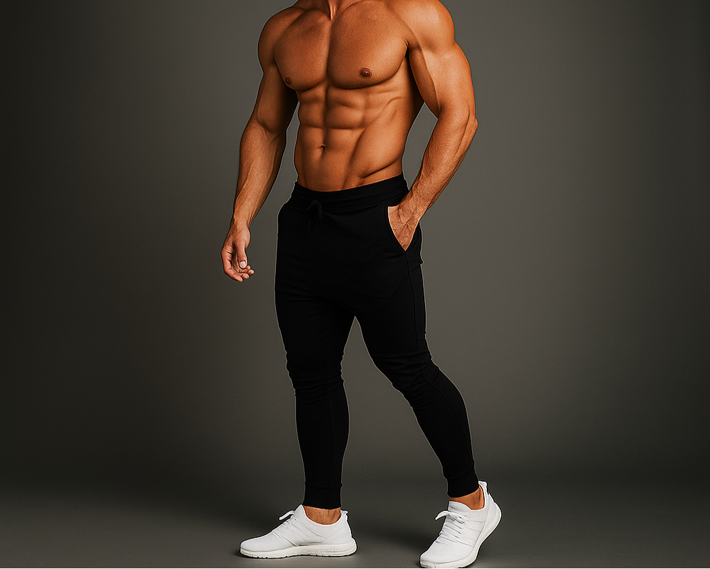 Alpha Lift "Prime" | Performance Series | Tapered Tech Joggers | Navy