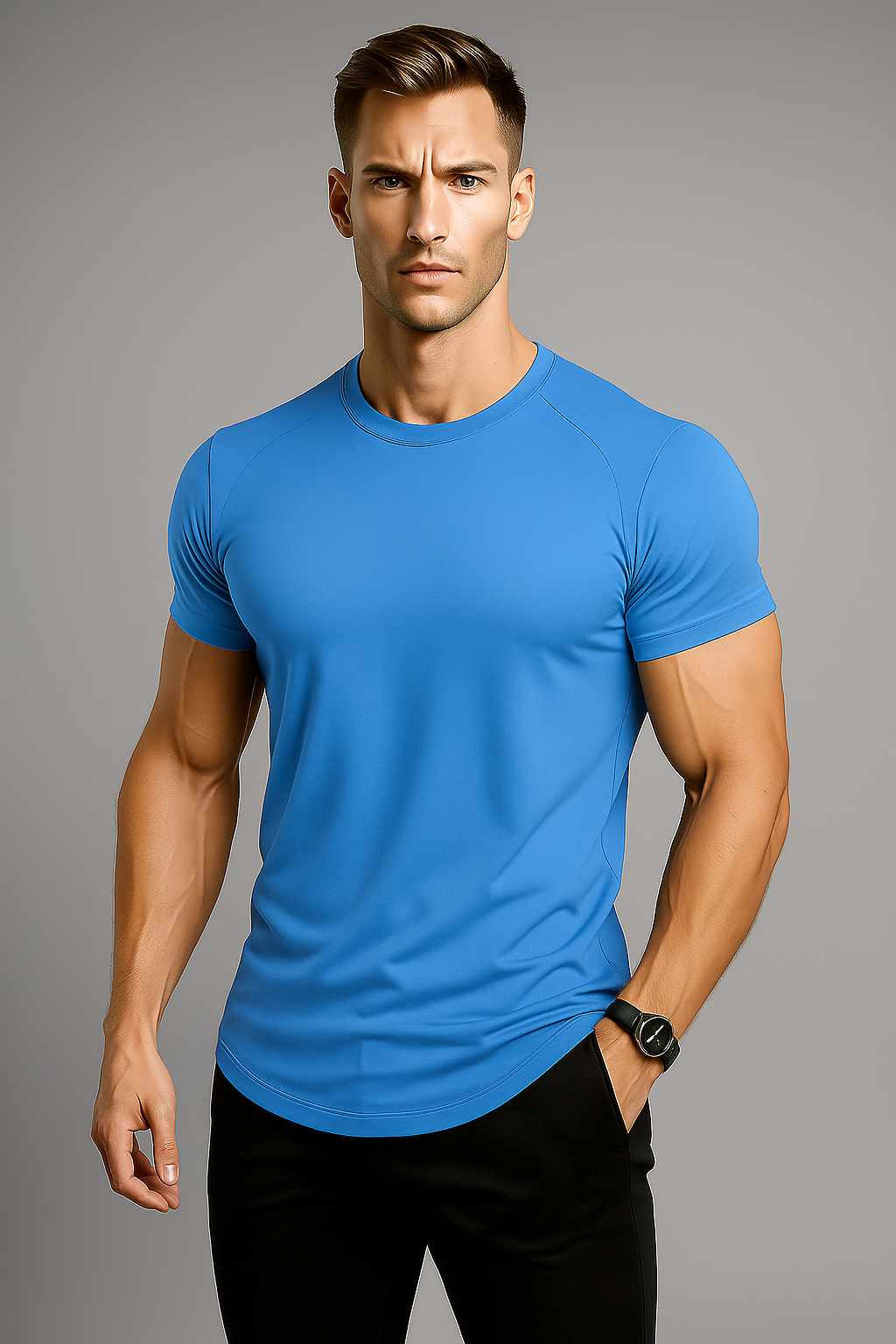 Alpha Lift Elite "Conan" Muscle Fit T-Shirt | Coral
