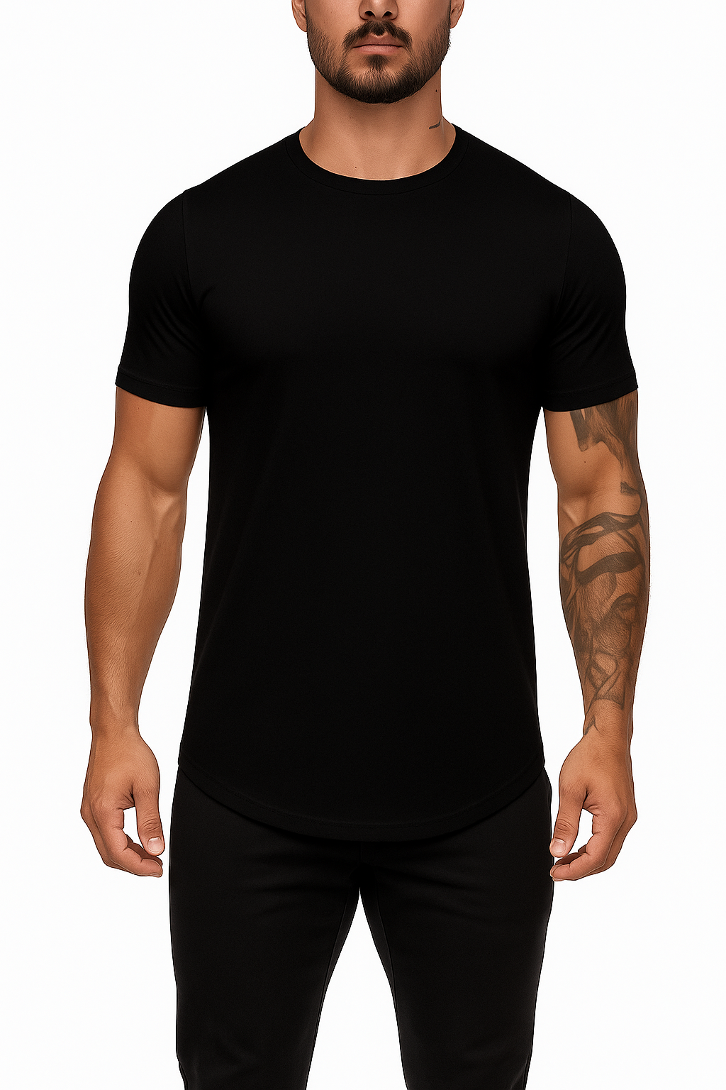 Alpha Lift Elite "Elusive" Fitted T-Shirt | Gray Camo