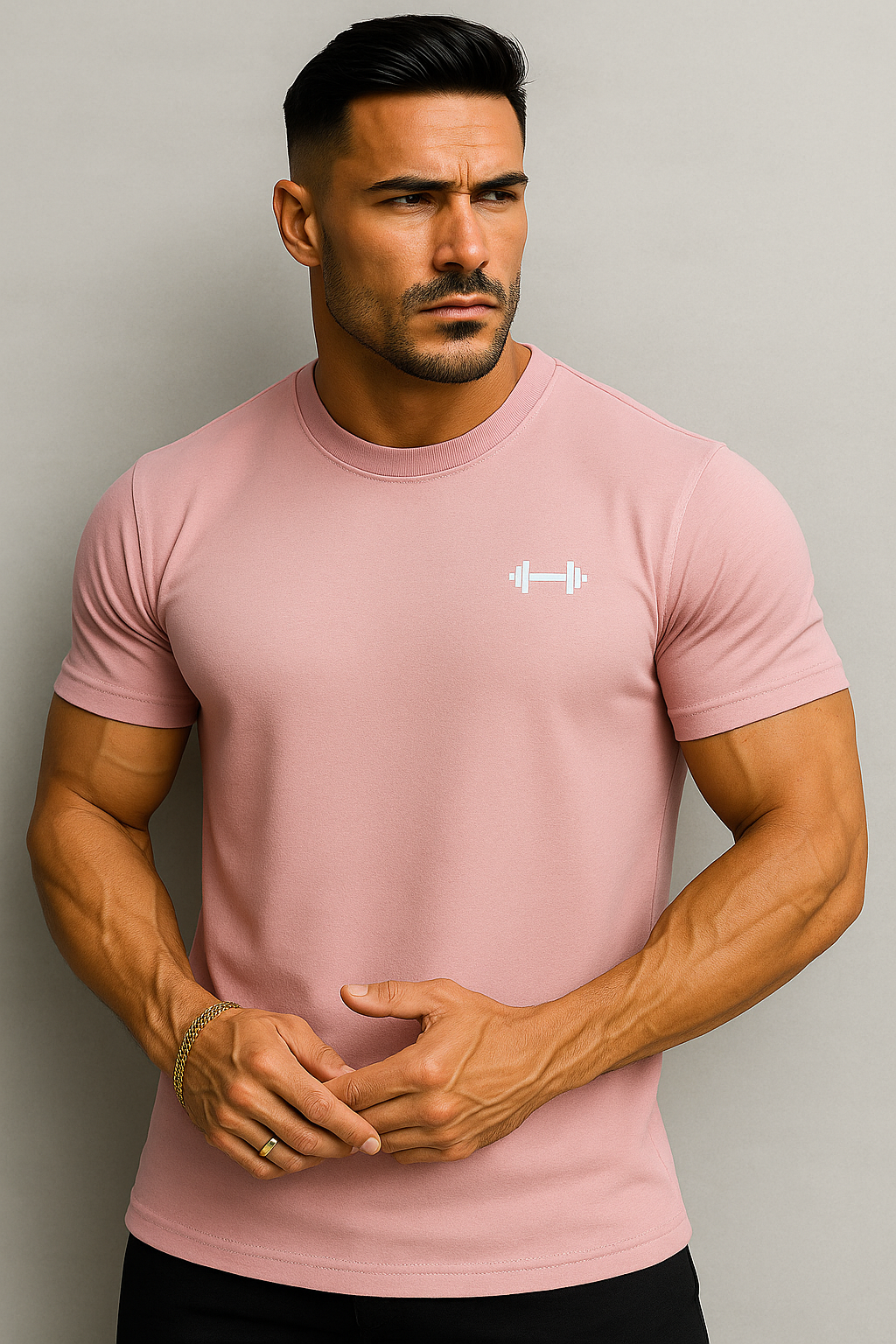Alpha Lift "Executive" Dri-Fit Muscle Tee | Space Black
