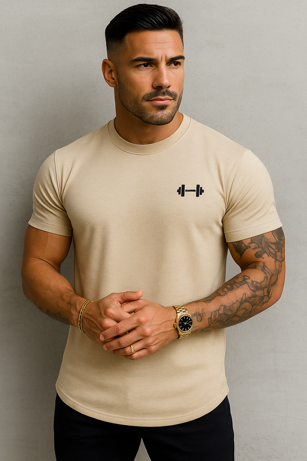 Alpha Lift "Executive" Dri-Fit Muscle Tee | Crimson