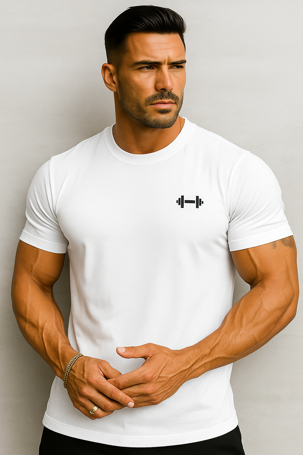 Alpha Lift "Executive" Dri-Fit Muscle Tee | Crimson