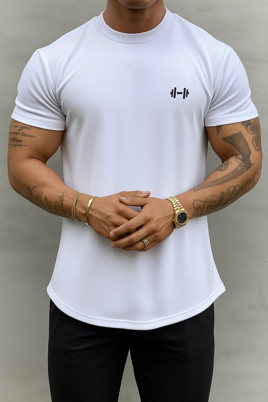 Alpha Lift "Executive" Dri-Fit Muscle Tee | Crimson