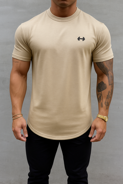 Alpha Lift "Executive" Dri-Fit Muscle Tee | Space Black
