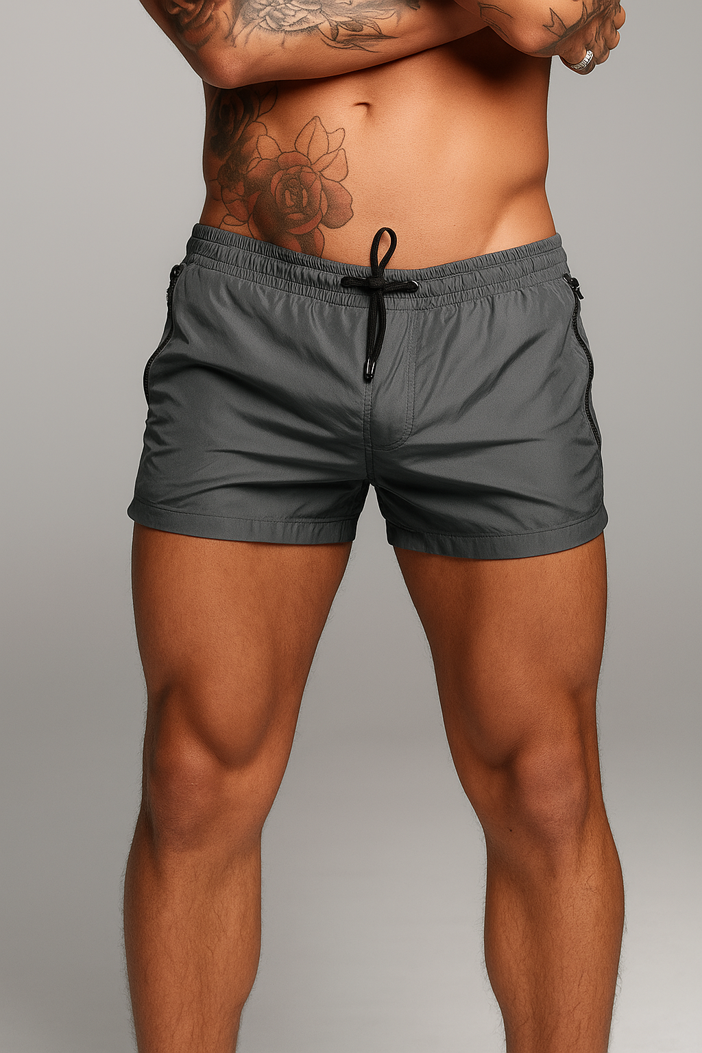 Alpha Lift Elite "Dubai" Premium Sport Shorts | Army Green
