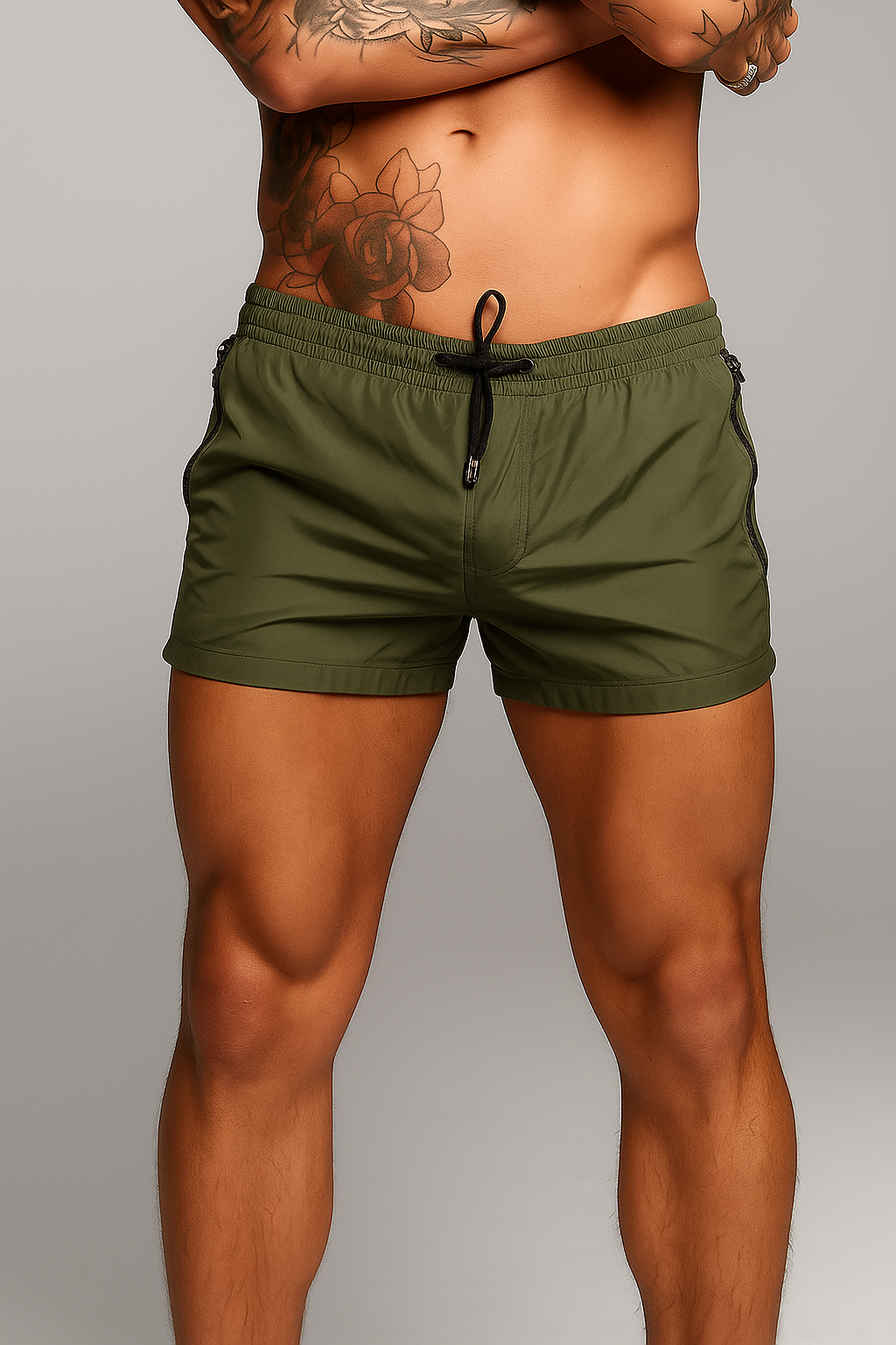 Alpha Lift Elite "Dubai" Premium Sport Shorts | Black