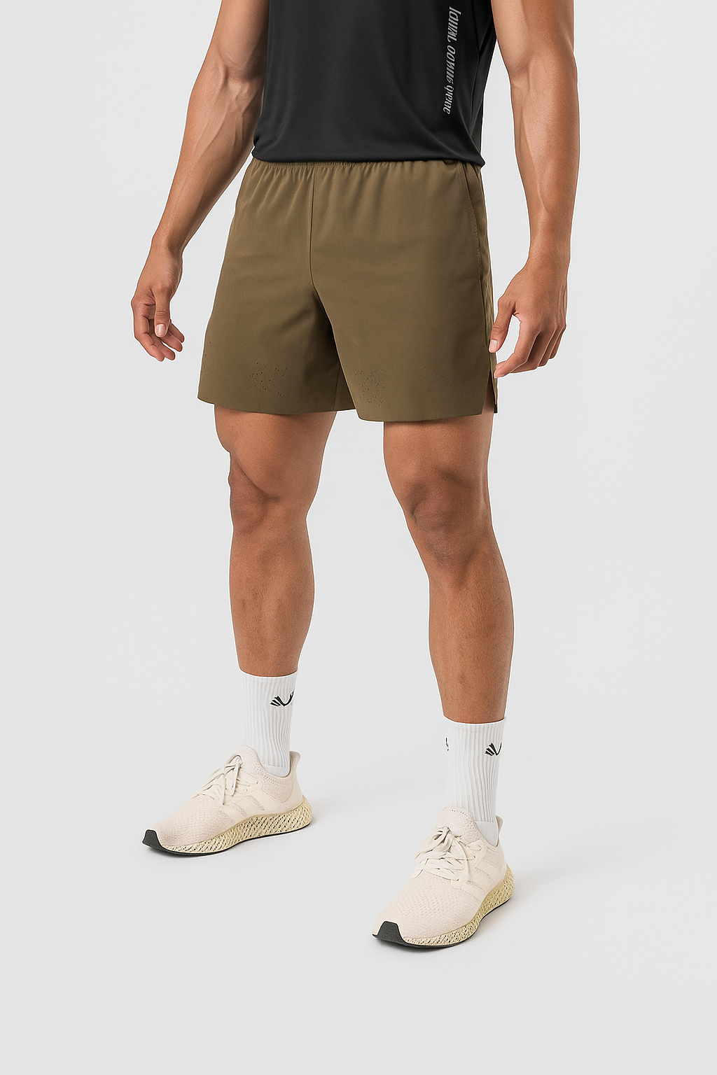 Alpha Lift ApexTech | Elite Series| Tech Shorts | Desert Sand