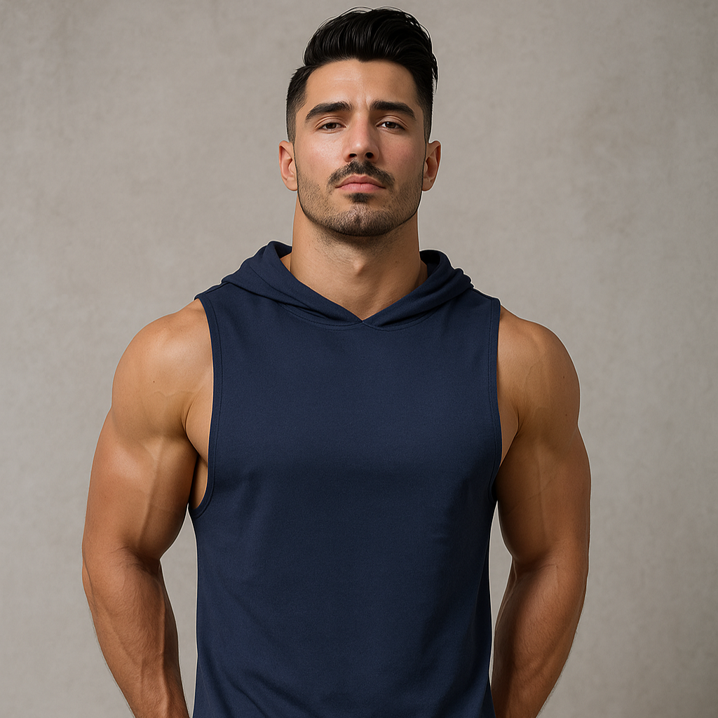 Alpha Lift "Alpha" Hooded Tank | Black