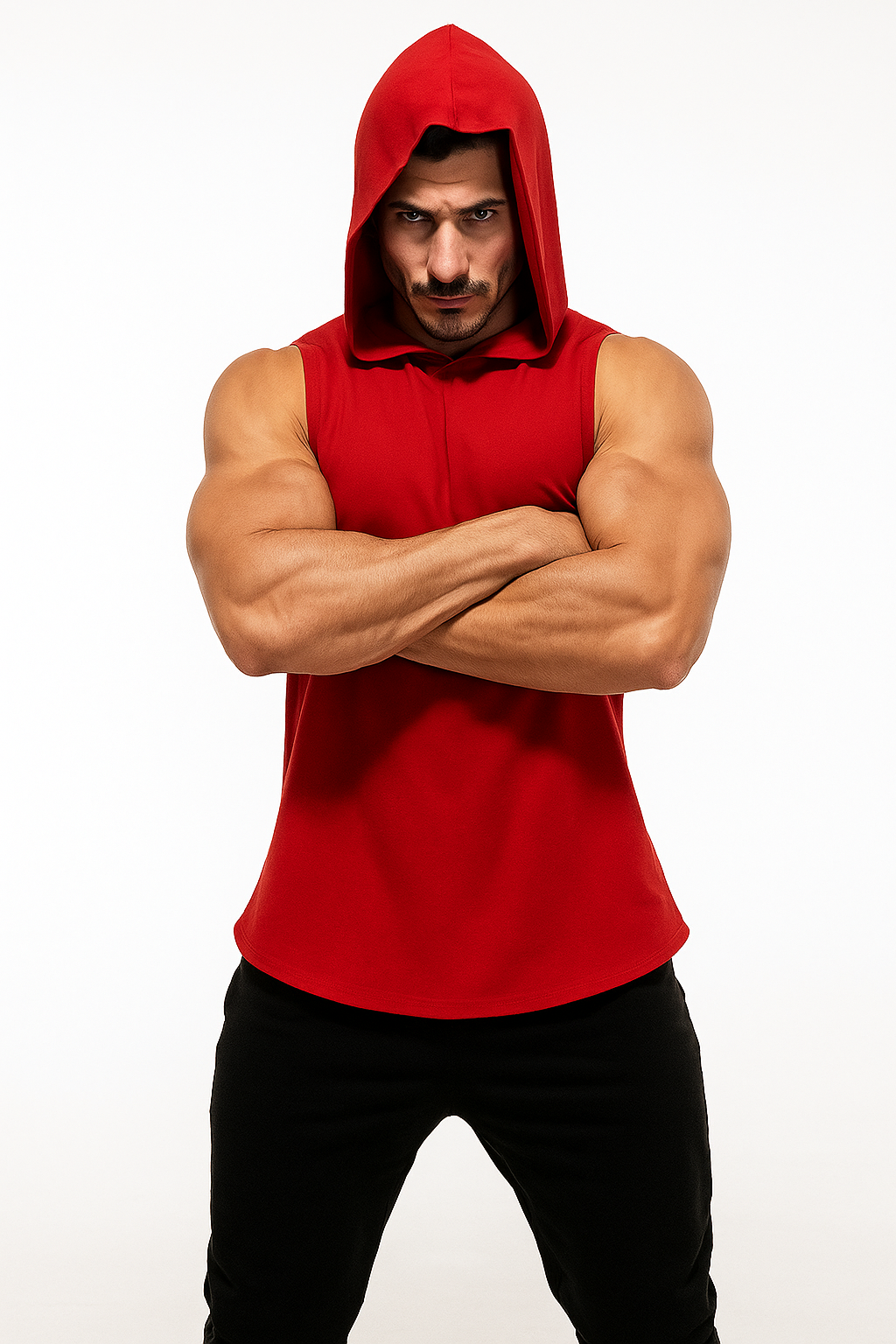 Alpha Lift "Alpha" Hooded Tank | Black