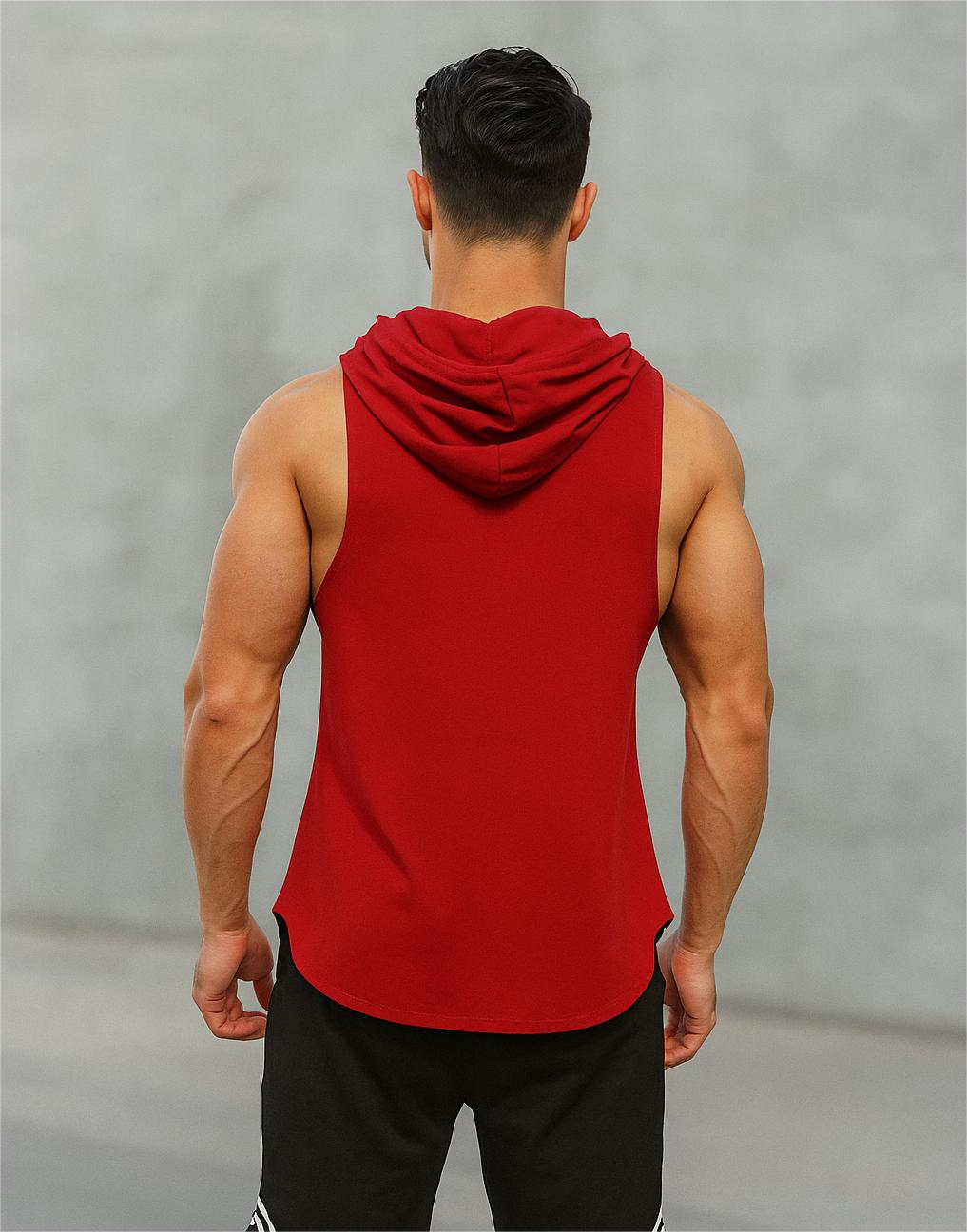 Alpha Lift "Alpha" Hooded Tank | Navy