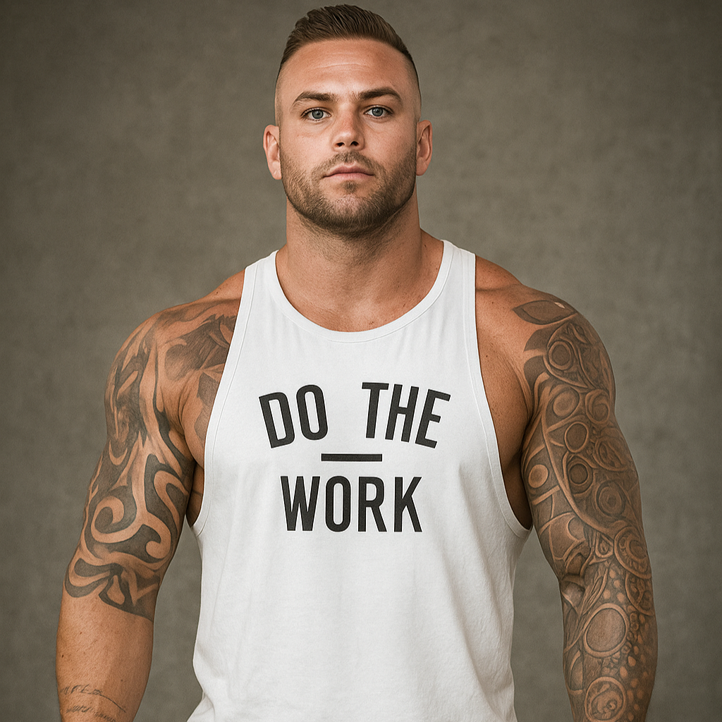 Alpha Lift Elite "Do the Work" Assorted Tanks | Premium Series | Black