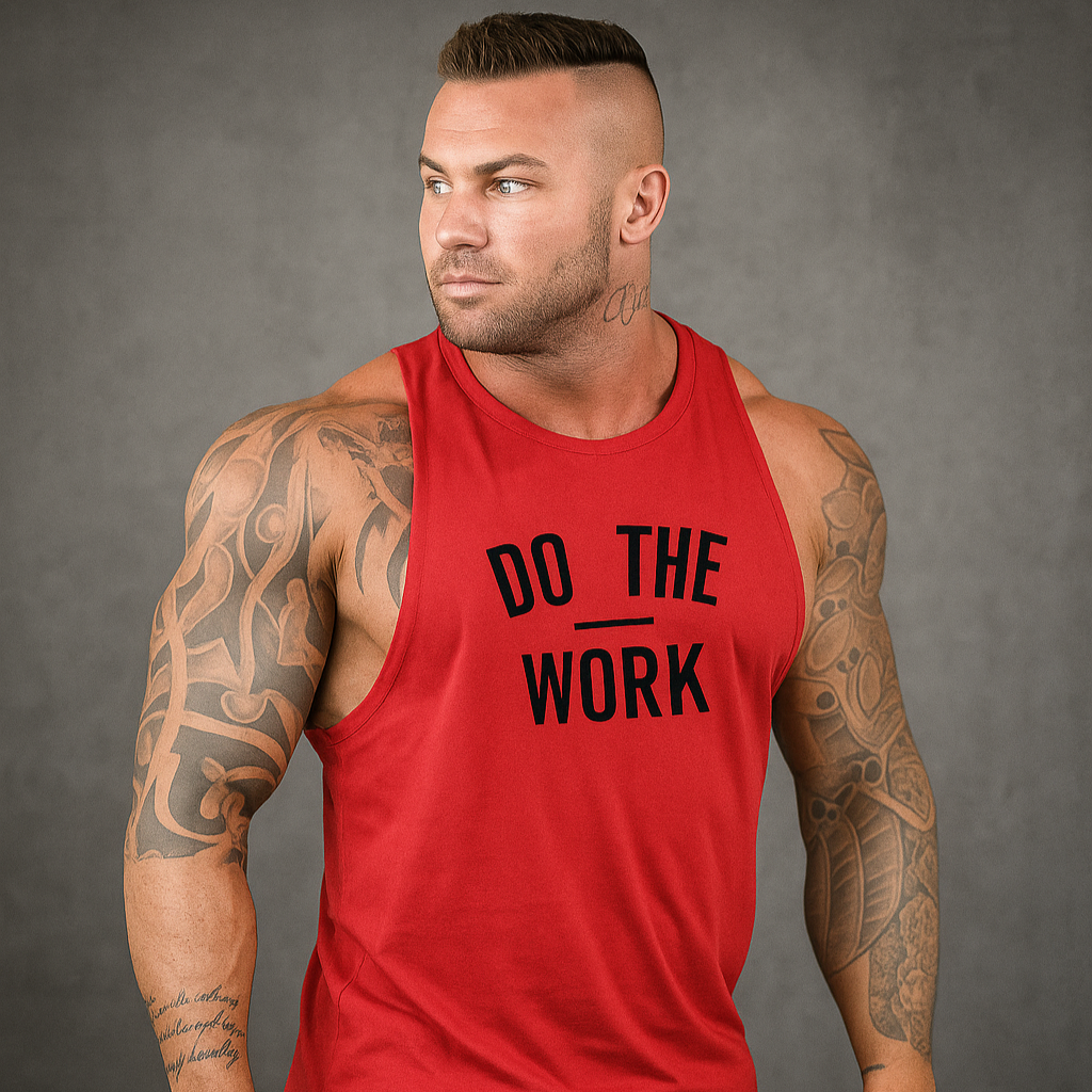 Alpha Lift Elite "Do the Work" Assorted Tanks | Premium Series | Black