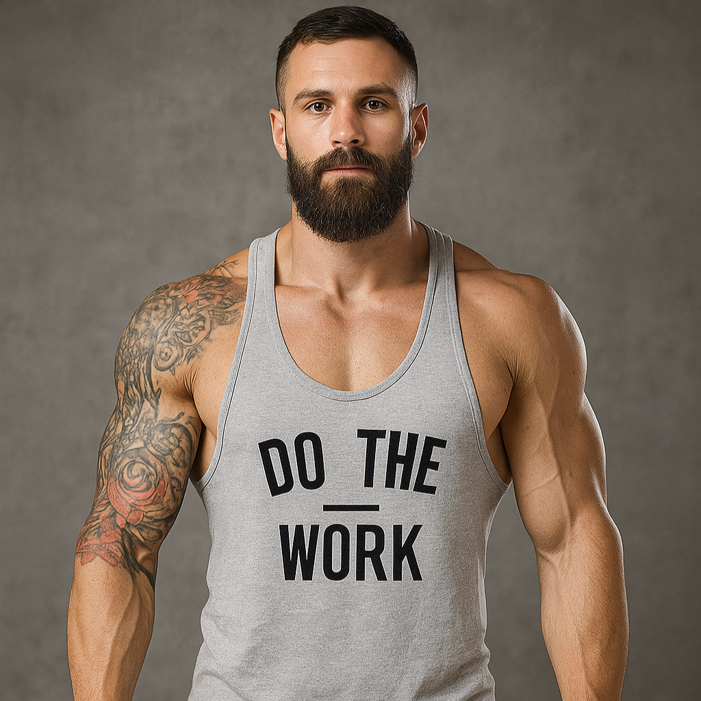 Alpha Lift Elite "Do the Work" Assorted Tanks | Premium Series | Black