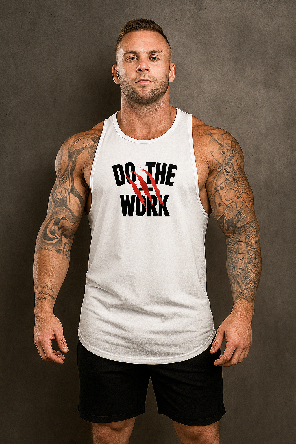 Alpha Lift Elite "Do the Work" Assorted Tanks | Premium Series | Black
