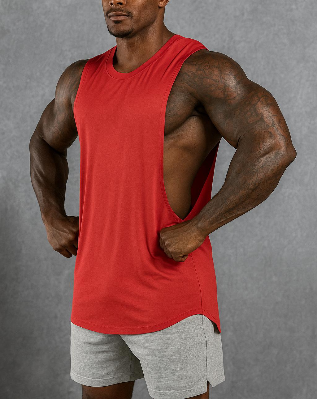 Alpha Lift "Essentials" Premium Tank | Red