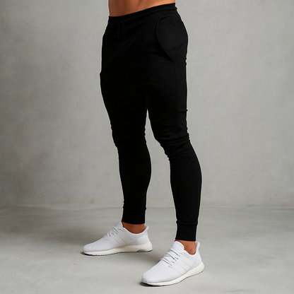 Alpha Lift "Prime" | Performance Series | Tapered Tech Joggers | Space Black