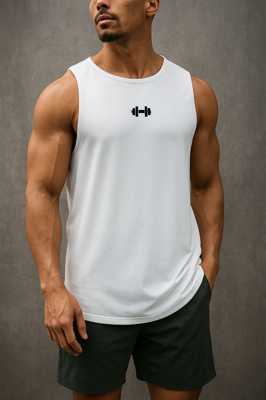 Alpha Lift "Executive" Sleeveless Vest Tank | Black