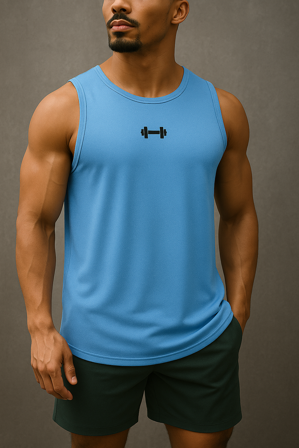 Alpha Lift "Executive" Sleeveless Vest Tank | Black
