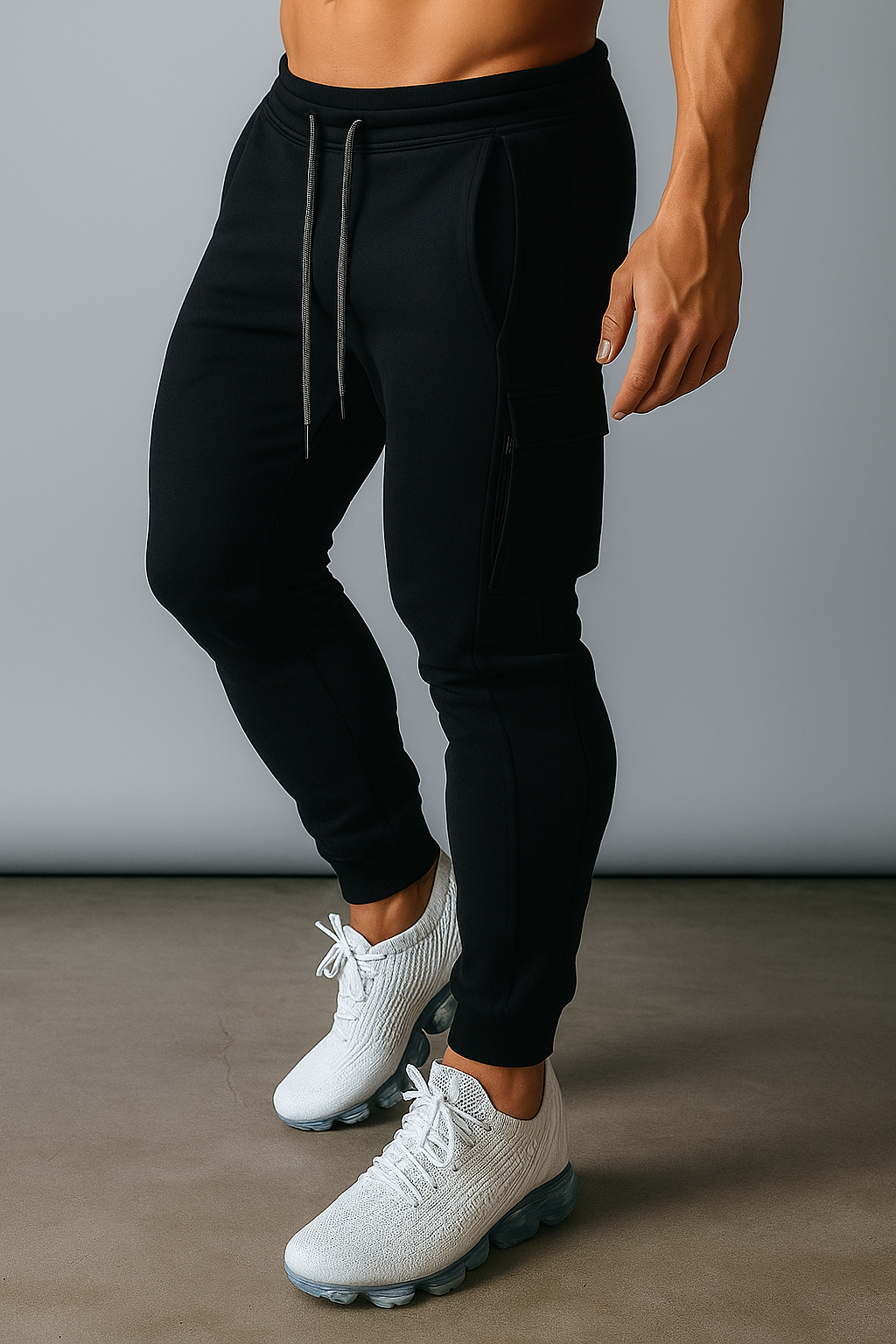 Alpha Lift "Alpha" | Premium Series Tapered Jogger | Navy