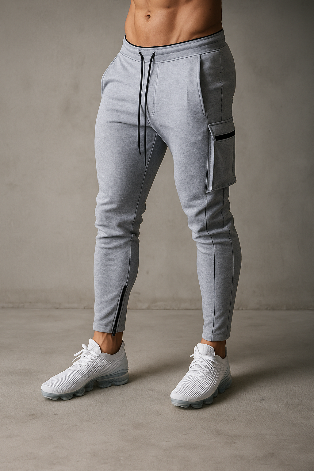 Alpha Lift "Alpha" | Premium Series Tapered Jogger | Black