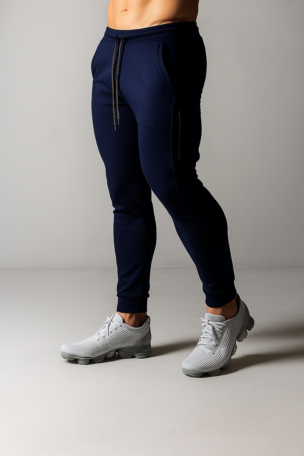 Alpha Lift "Alpha" | Premium Series Tapered Jogger | Navy