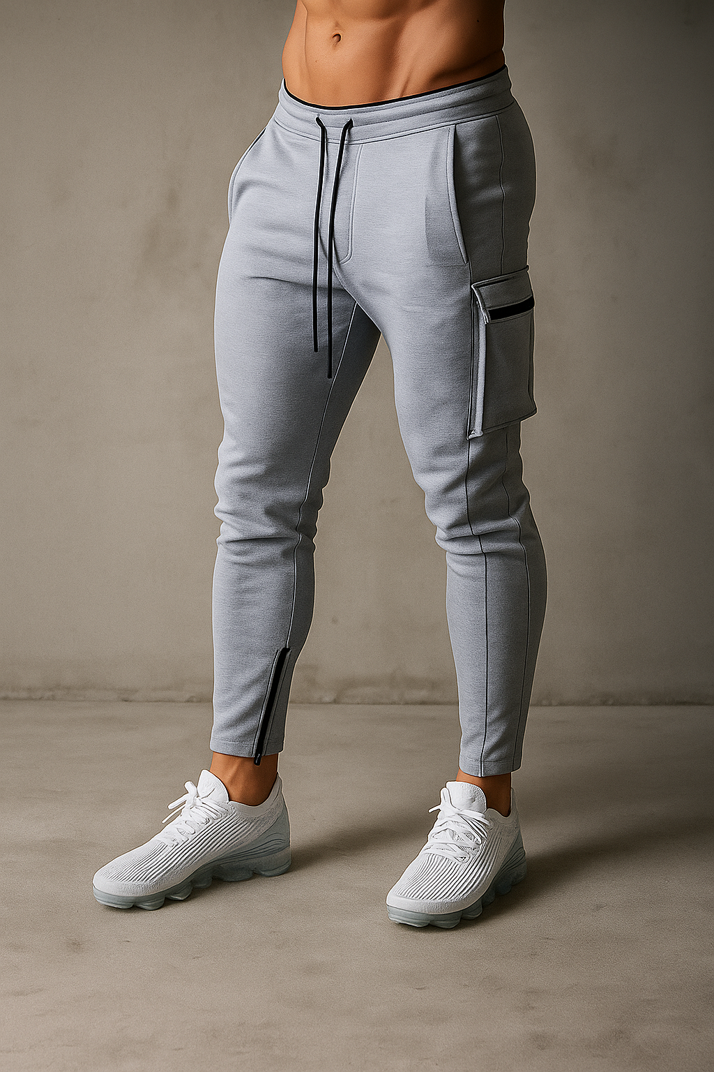 Alpha Lift "Alpha" | Premium Series Tapered Jogger | Black