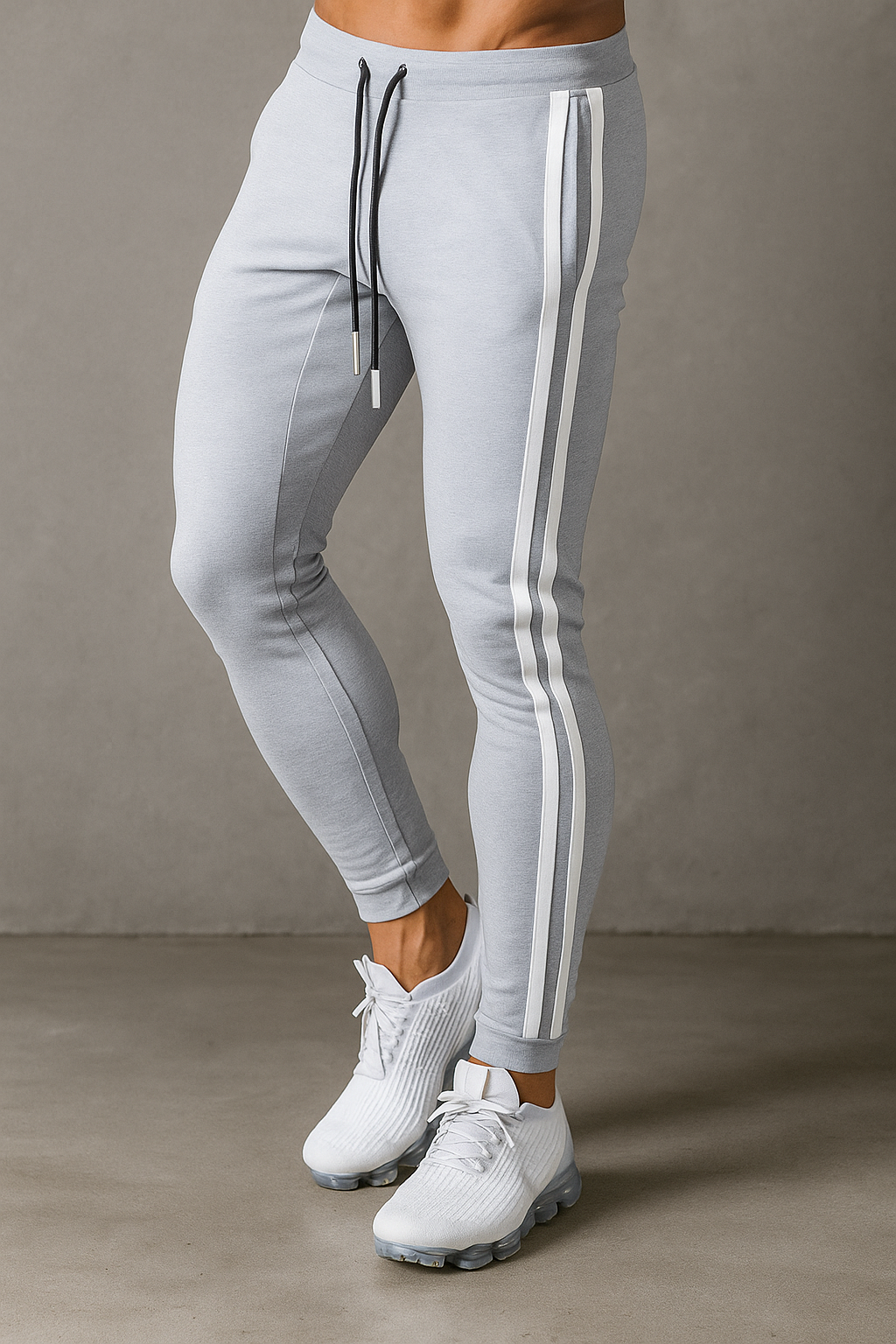 Alpha Lift "Legacy " Joggers | Premium Series | Tapered Tech Joggers | Navy