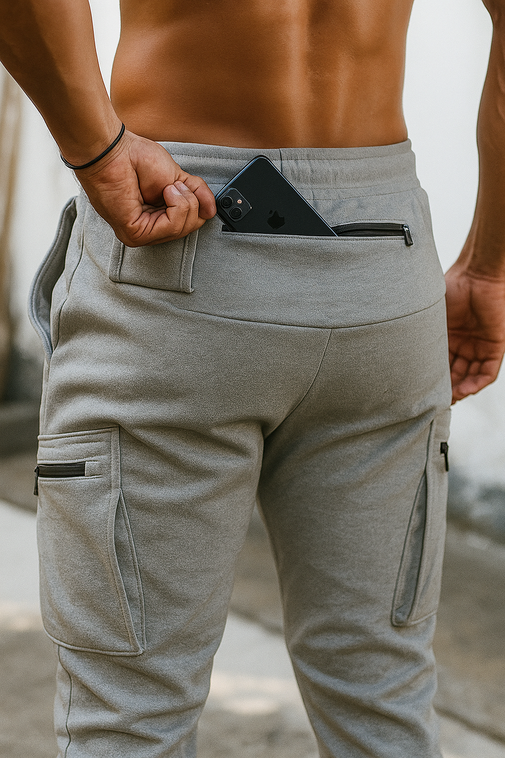 Alpha Lift "Spartan" | Premium Series Tech Joggers | Beige