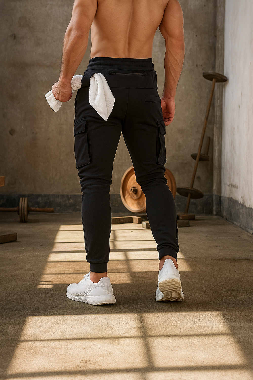 Alpha Lift "Spartan" | Premium Series Tech Joggers | Black