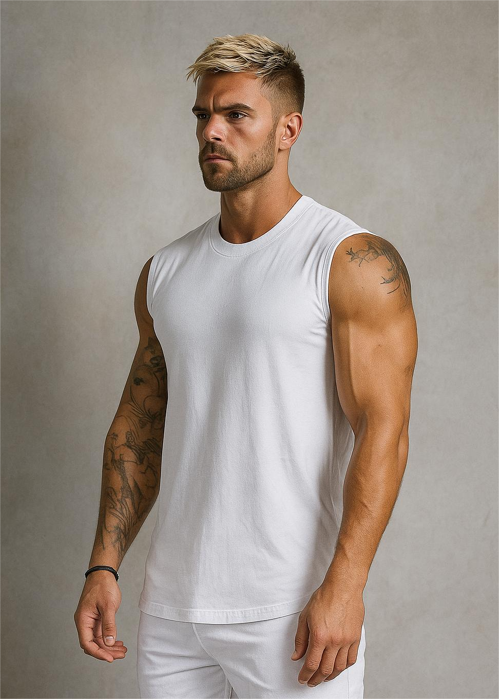 Alpha Lift Elite "active" Tank | White