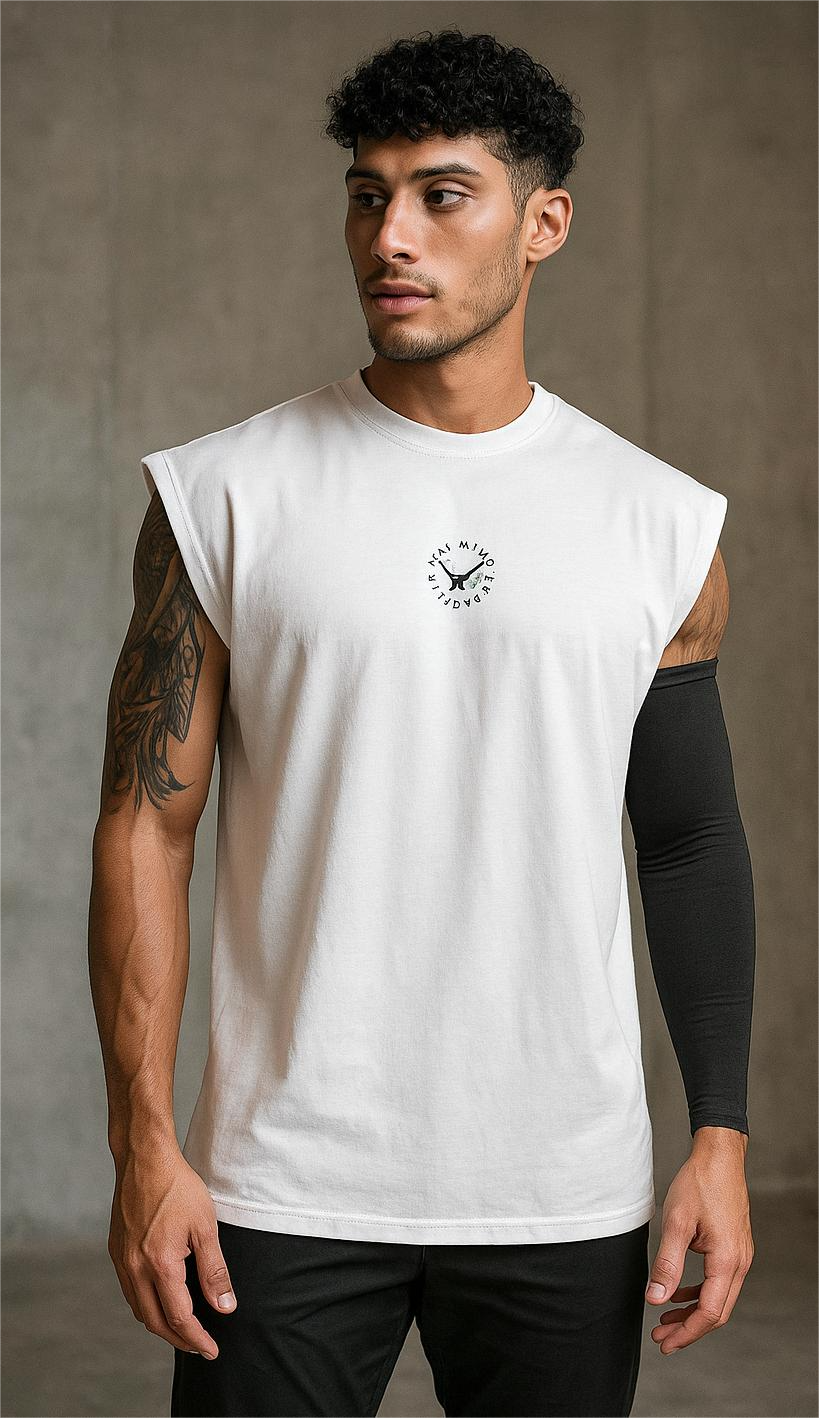 Alpha Lift Elite "Mission" Sleeveless Tank | Gray