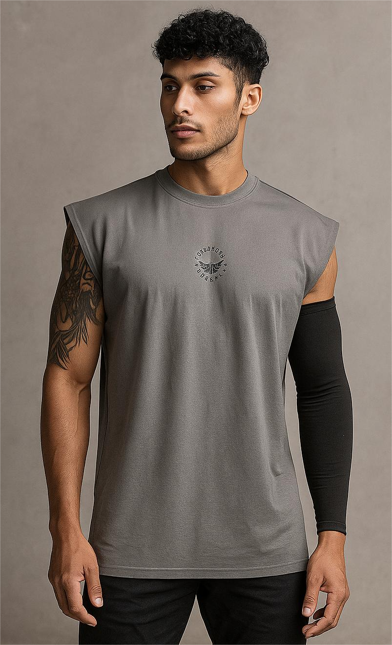 Alpha Lift Elite "Mission" Sleeveless Tank | Red