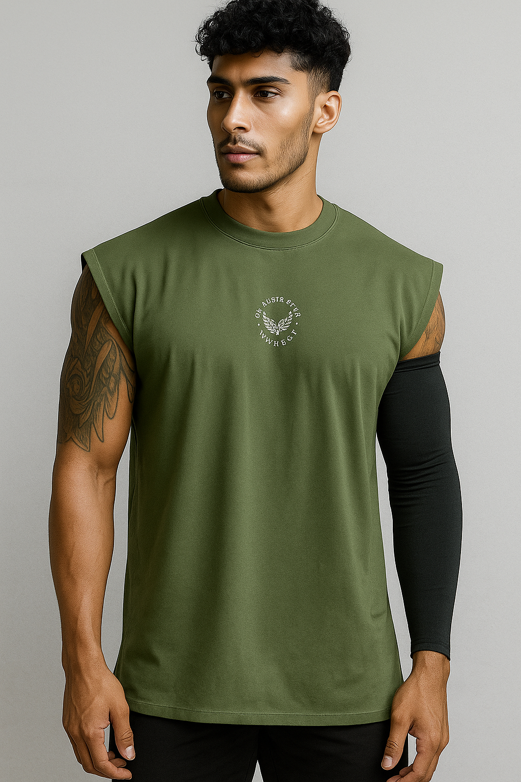Alpha Lift Elite "Mission" Sleeveless Tank | Gray