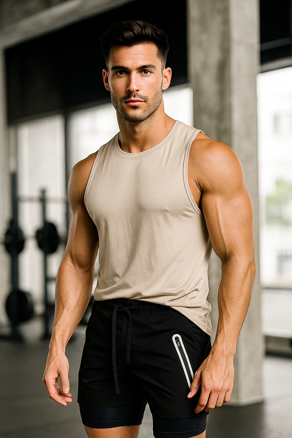Alpha Lift Elite "Horizon" 2 in 1 Shorts | Black