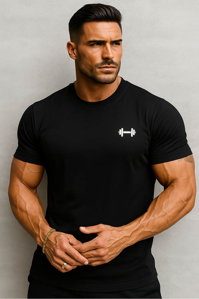 Alpha Lift "Executive" Dri-Fit Muscle Tee | Crimson