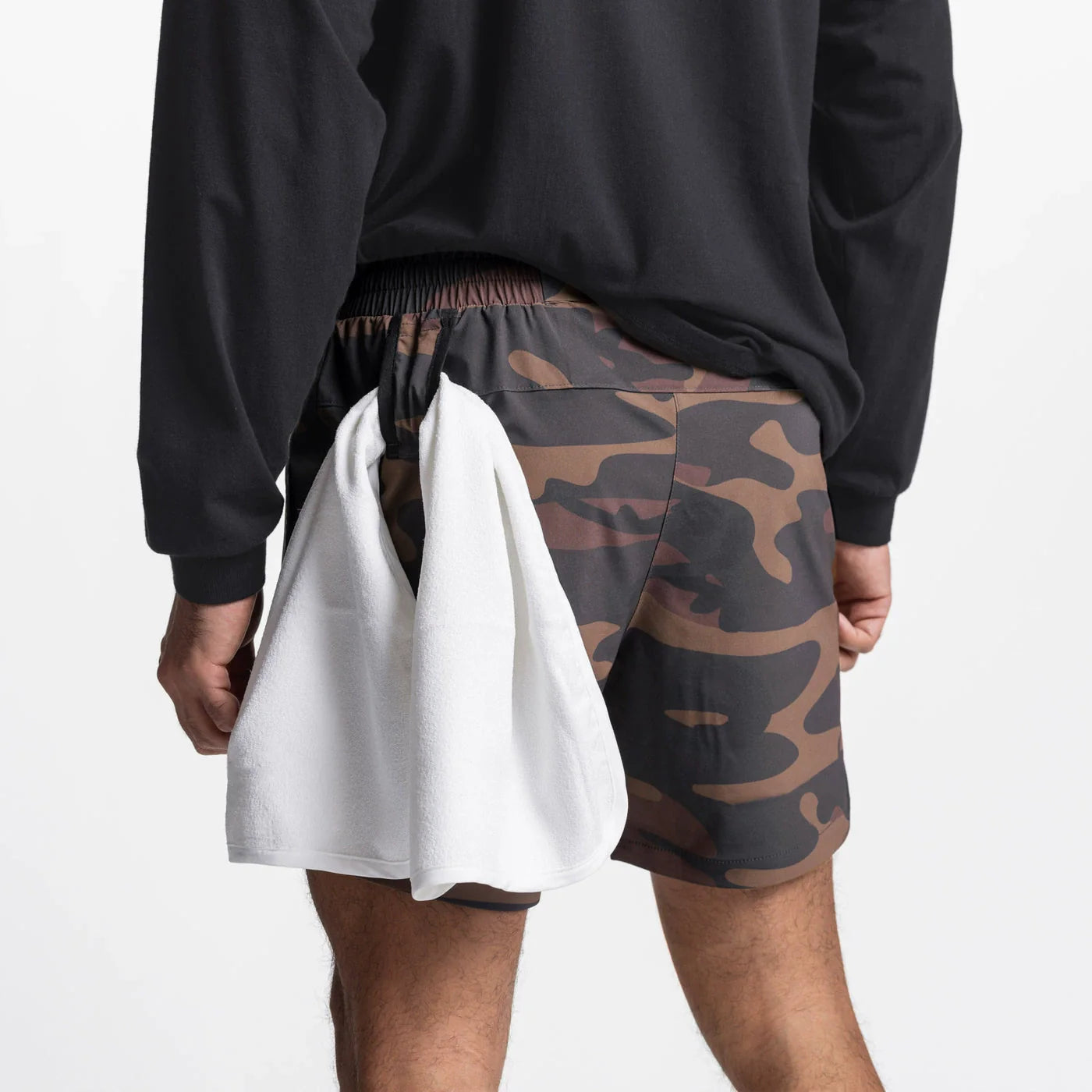 Alpha Lift HydraFlow 2-in-1 Shorts | Army Green
