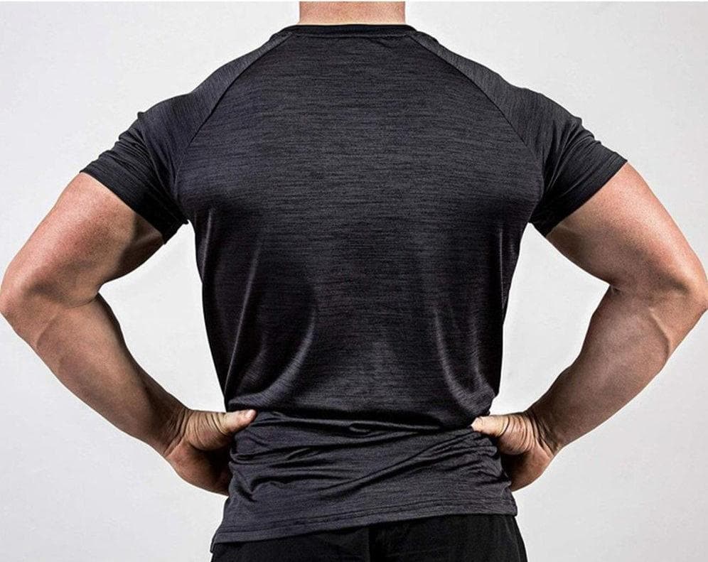 AlphaLift "Alpha" Dri-Fit Tee | Crimson Red - Official AlphaLift Fit