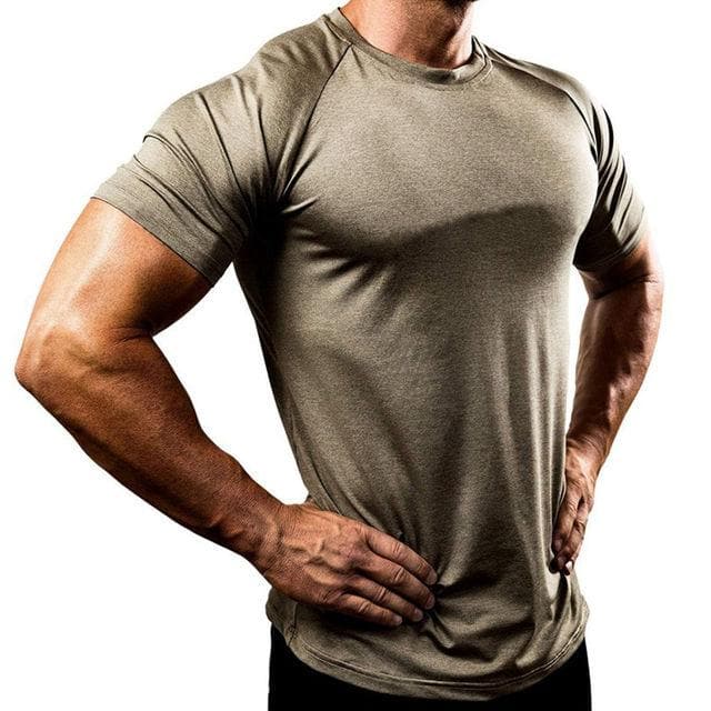AlphaLift "Alpha" Dri-Fit Tee | Crimson Red - Official AlphaLift Fit