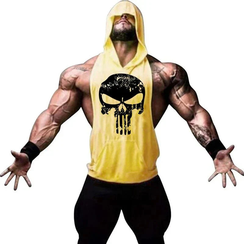 AlphaLift "Animalistic" Assorted Hooded Tank | Black - Official AlphaLift Fit