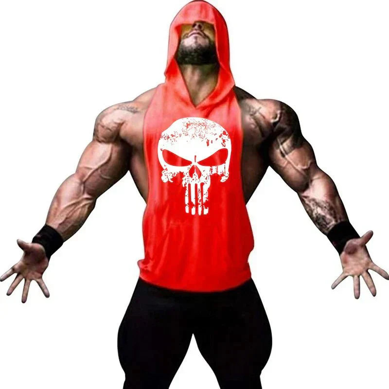 AlphaLift "Animalistic" Assorted Hooded Tank | Black - Official AlphaLift Fit