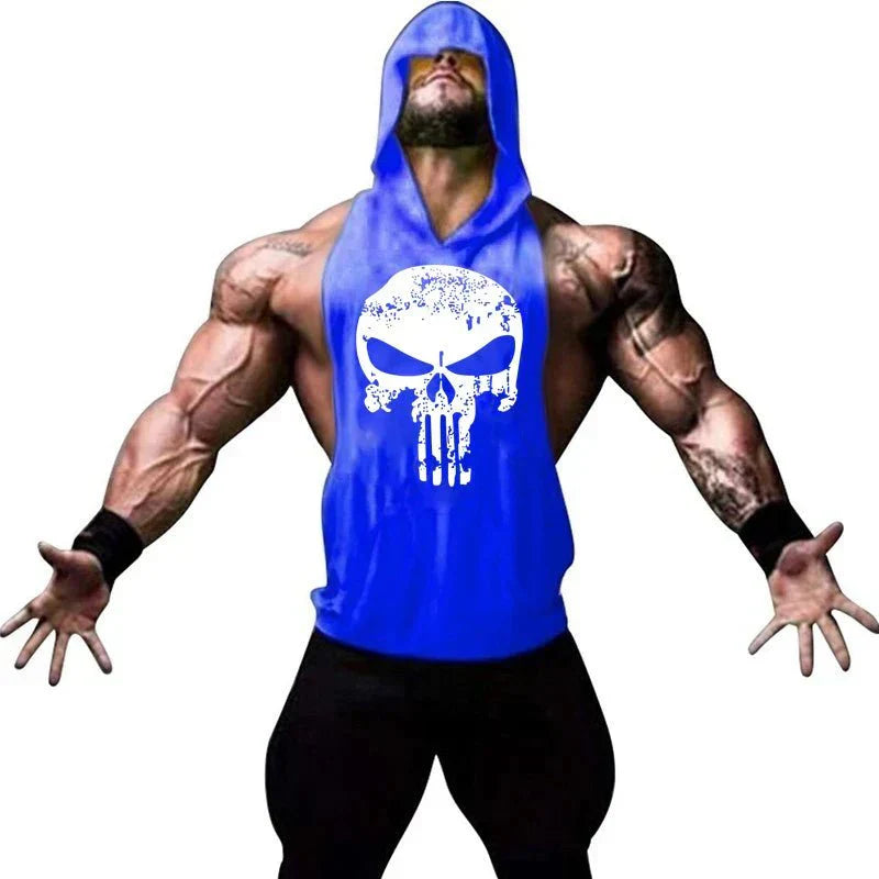 AlphaLift "Animalistic" Assorted Hooded Tank | Black - Official AlphaLift Fit