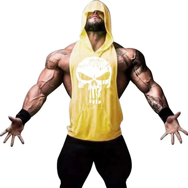 AlphaLift "Animalistic" Assorted Hooded Tank | Black - Official AlphaLift Fit