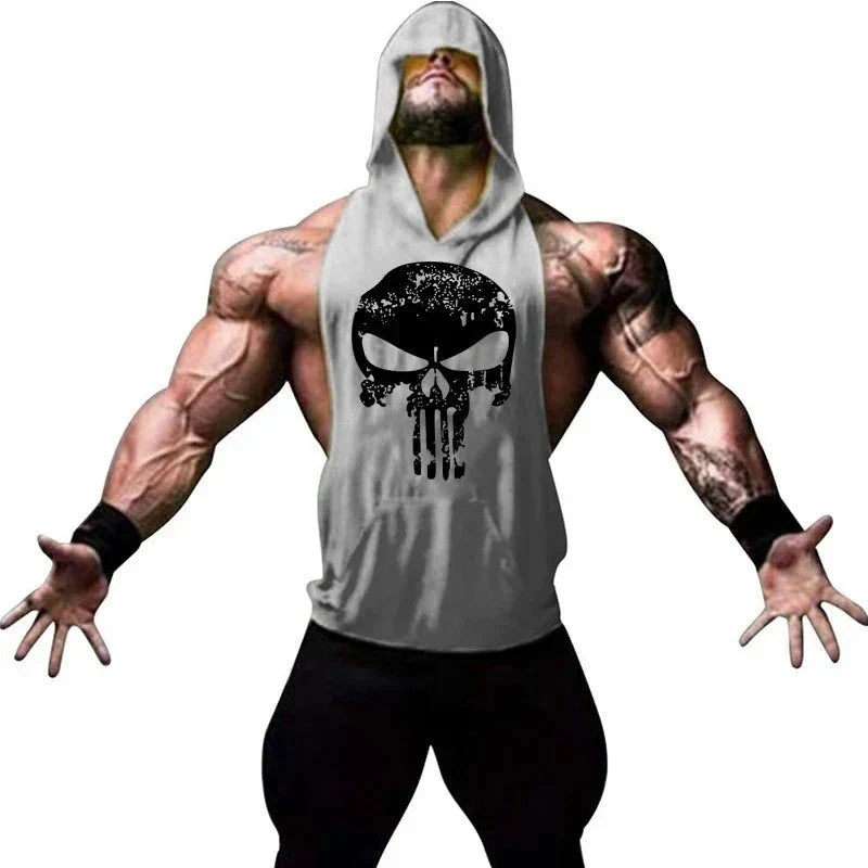 AlphaLift "Animalistic" Assorted Hooded Tank | Black - Official AlphaLift Fit