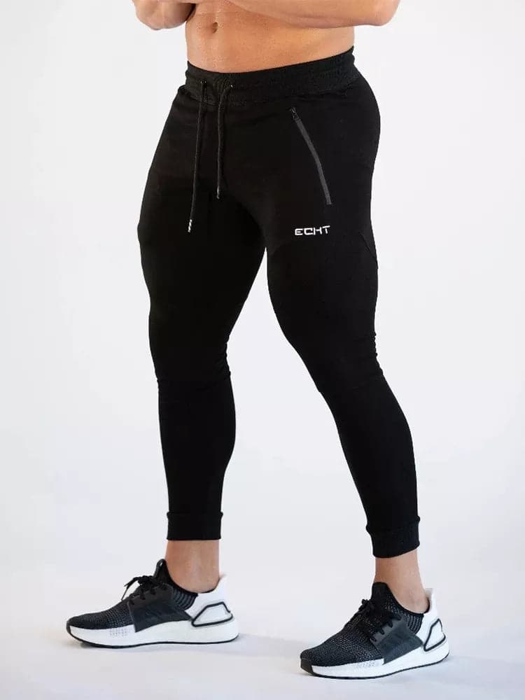 AlphaLift "Atlas" Premium Series Tapered Joggers | Black - Official AlphaLift Fit