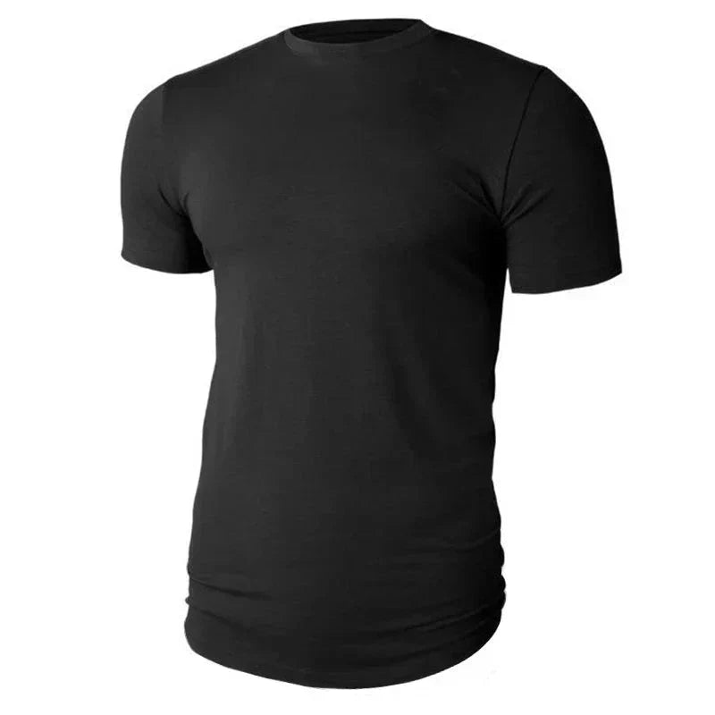 AlphaLift "Calabasas" Fitted Muscle Tee | Blue - Official AlphaLift Fit