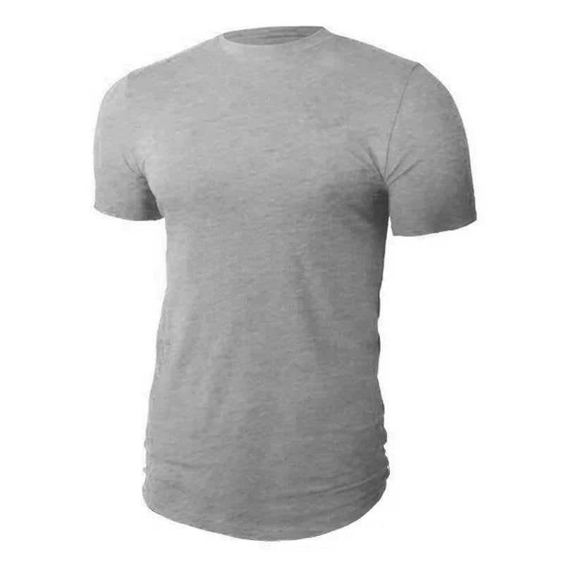AlphaLift "Calabasas" Fitted Muscle Tee | Blue - Official AlphaLift Fit