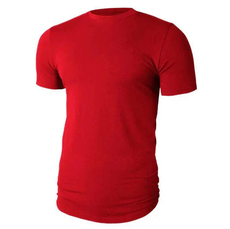 AlphaLift "Calabasas" Fitted Muscle Tee | Blue - Official AlphaLift Fit
