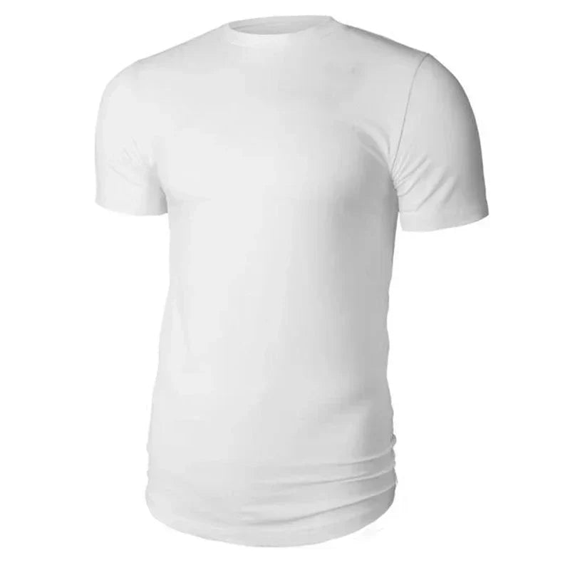 AlphaLift "Calabasas" Fitted Muscle Tee | Blue - Official AlphaLift Fit