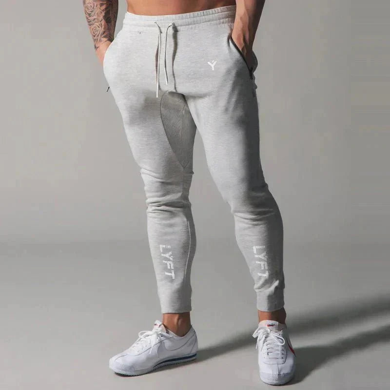 AlphaLift "Champion" Tapered Joggers | Premium Series | Space Black - Official AlphaLift Fit