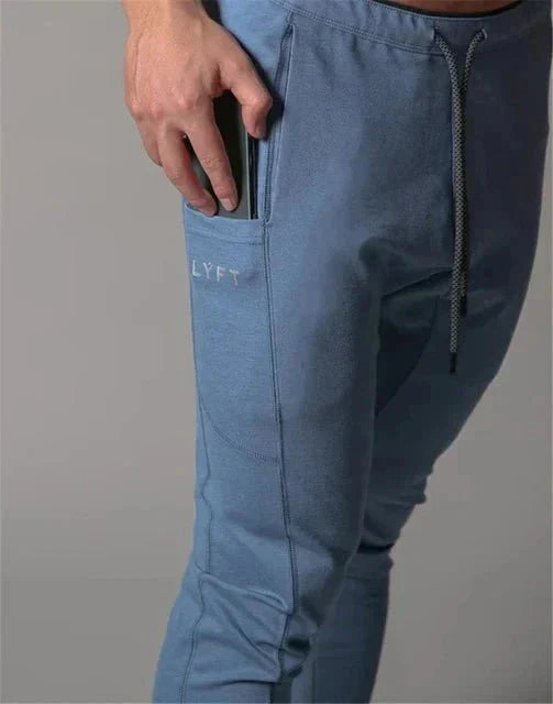 AlphaLift "Champion" Tapered Joggers | Premium Series | Space Black - Official AlphaLift Fit
